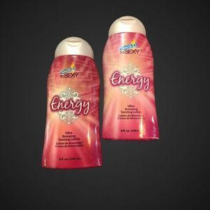 2 Zero to Sexy "Energy" Ultra Bronzing Lotions 8oz